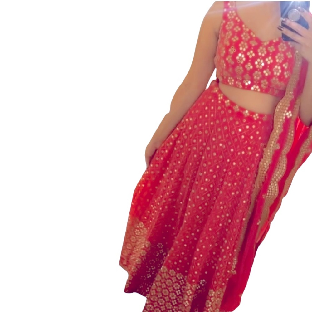 Hot Pink Lehenga